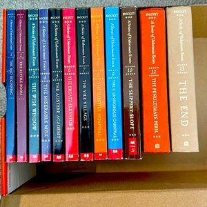 Lemony Snicket - A Series of Unfortunate Events book collection.